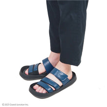 画像をギャラリービューアに読み込む, リゲッタカヌー 軽量3本ベルトサンダル RegettaCanoe LVW485 CJEW7600 メンズ