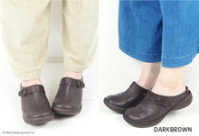 画像をギャラリービューアに読み込む, リゲッタカヌー サンダル サボ クロッグ シューズ RegettaCanoe つっかけ ウェッジソール 厚底 コンフォート 日本製 LVW504 CJAL4009 レディース