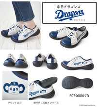 画像をギャラリービューアに読み込む, リゲッタカヌー プロ野球コラボスニーカー RegettaCanoe 野球 LVW527 BCFS6801 HT1002 HT1004 レディース