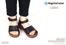 画像をギャラリービューアに読み込む, リゲッタカヌー サークルバックルサンダル RegettaCanoe LVW533 CJBH3006 レディース
