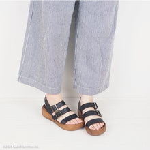 画像をギャラリービューアに読み込む, リゲッタカヌー バックルストラップサンダル RegettaCanoe LVW534 CJBH3007 レディース