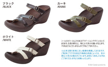 画像をギャラリービューアに読み込む, リゲッタカヌー ハイウエッジヒール 2バックルサンダル Regettacanoe LVW548 CJHW5614 レディース