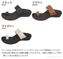 画像をギャラリービューアに読み込む, リゲッタカヌー フラットウェッジ トングサンダル RegettaCanoe lvw583 CJFW3511 レディース