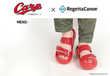 画像をギャラリービューアに読み込む, リゲッタカヌー 広島東洋カープコラボ 3本ベルトサンダル RegettaCanoe 野球 LVW585 BCBF5137HC メンズ