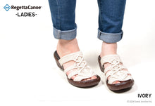 画像をギャラリービューアに読み込む, リゲッタカヌー ウェッジヒール 編み込みニットサンダル RegettaCanoe lvw605 CJLW4510 レディース