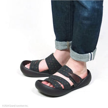 画像をギャラリービューアに読み込む, リゲッタカヌー 麻の葉柄3本ベルトサンダル RegettaCanoe LVW606 CJMB2509 メンズ