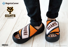 画像をギャラリービューアに読み込む, リゲッタカヌー 読売ジャイアンツ カバーサンダル RegettaCanoe 野球 LVW608 BCBF5006YG メンズ
