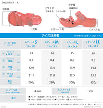 画像をギャラリービューアに読み込む, リゲッタカヌー 広島東洋カープ 3本ベルトサンダル RegettaCanoe 野球 LVW613 BCEG5224HC レディース