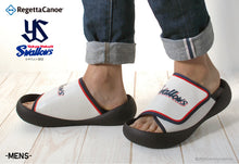 画像をギャラリービューアに読み込む, リゲッタカヌー 東京ヤクルトスワローズ カバーサンダル RegettaCanoe 野球 LVW614 BCMB5006YS メンズ