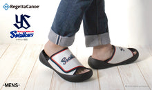 画像をギャラリービューアに読み込む, リゲッタカヌー 東京ヤクルトスワローズ カバーサンダル RegettaCanoe 野球 LVW614 BCMB5006YS メンズ