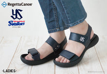 画像をギャラリービューアに読み込む, リゲッタカヌー 東京ヤクルトスワローズ ベルクロストラップサンダル RegettaCanoe 野球 LVW615 BCFD10YS レディース