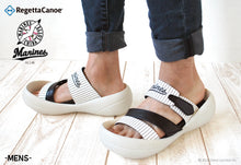 画像をギャラリービューアに読み込む, リゲッタカヌー千葉ロッテマリーンズ 3本ベルトサンダル RegettaCanoe 野球 LVW618 BCBF5137LM メンズ
