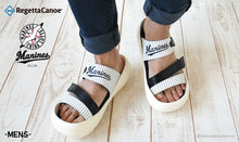 画像をギャラリービューアに読み込む, リゲッタカヌー千葉ロッテマリーンズ 3本ベルトサンダル RegettaCanoe 野球 LVW618 BCBF5137LM メンズ