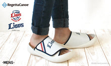 画像をギャラリービューアに読み込む, リゲッタカヌー 埼玉西武ライオンズ カバーサンダル RegettaCanoe 野球 LVW620 BCMB5006SL メンズ