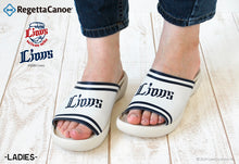 画像をギャラリービューアに読み込む, リゲッタカヌー 埼玉西武ライオンズ スライドウェッジサンダル RegettaCanoe 野球 LVW621 BCFW3500SL レディース