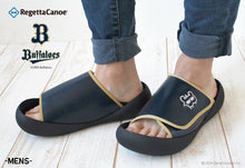 画像をギャラリービューアに読み込む, リゲッタカヌー オリックス・バファローズ カバーサンダル RegettaCanoe 野球 LVW624 BCMB5006BS メンズ
