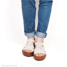 画像をギャラリービューアに読み込む, リゲッタカヌー マクラメ編みバックストラップサンダル RegettaCanoe LVW632 CJBH3010 レディース