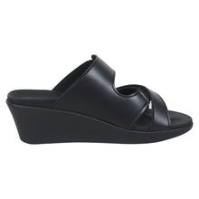 画像をギャラリービューアに読み込む, リゲッタ アシンメトリーウェッジクロスベルトサンダル Re:getA SMS022 R281 レディース