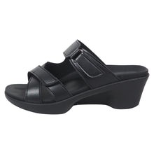 画像をギャラリービューアに読み込む, リゲッタ アシンメトリーウェッジクロスベルトサンダル Re:getA SMS022 R281 レディース