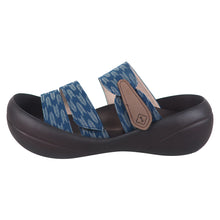 画像をギャラリービューアに読み込む, リゲッタカヌー 矢絣模様3本ベルトサンダル RegettaCanoe LVW245 CJBF5169 メンズ