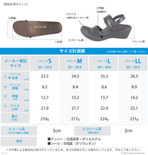 画像をギャラリービューアに読み込む, リゲッタカヌー サンダル RegettaCanoe ウェッジソールストラップサンダル SMS010 CJLW5511 レディース