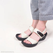 画像をギャラリービューアに読み込む, リゲッタカヌー サンダル RegettaCanoe ウェッジソールストラップサンダル SMS010 CJLW5511 レディース