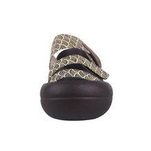 画像をギャラリービューアに読み込む, リゲッタカヌー 青海波模様 3本ベルトサンダル RegettaCanoe SMS012 CJBF5170 メンズ