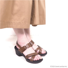 画像をギャラリービューアに読み込む, リゲッタ アシンメトリーウェッジクロスベルトサンダル Re:getA SMS022 R281 レディース