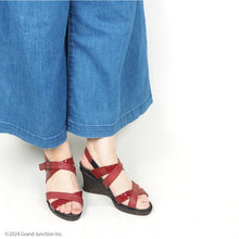 画像をギャラリービューアに読み込む, リゲッタ コルク調ウェッジソール ストラップ サンダル Re:getA SMS044 RGJ1600 レディース