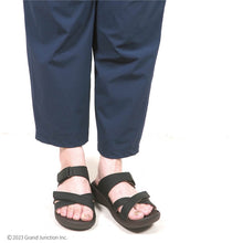 画像をギャラリービューアに読み込む, リゲッタ Re:getA サンダル マジックテープ クロスベルト グミ ソール 健康 日本製 SMS112 R275 レディース