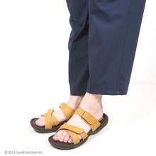 画像をギャラリービューアに読み込む, リゲッタ Re:getA サンダル マジックテープ クロスベルト グミ ソール 健康 日本製 SMS112 R275 レディース