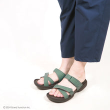 画像をギャラリービューアに読み込む, リゲッタ Re:getA サンダル マジックテープ クロスベルト グミ ソール 健康 日本製 SMS112 R275 レディース