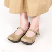 画像をギャラリービューアに読み込む, リゲッタ ぺたんこワンベルトパンプス Re:getA R2361 sms117 レディース