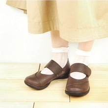 画像をギャラリービューアに読み込む, リゲッタ ベルクロフラットシューズ Re:getA R321a SMS118 レディース