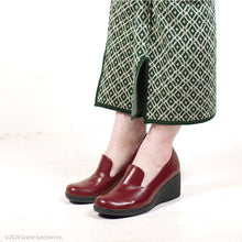 画像をギャラリービューアに読み込む, リゲッタ 6cmウェッジソールストレッチスリッポンシューズ Re:getA sms158 R604 レディース