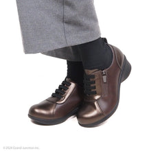 画像をギャラリービューアに読み込む, リゲッタ サイドジップ ゴムひもレースアップシューズ Re:getA R2164 SMS159 レディース