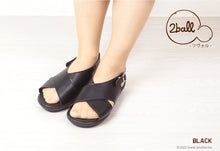 画像をギャラリービューアに読み込む, ツヴォル ビッグクロスストラップサンダル 2ball sms204 TB203 レディース