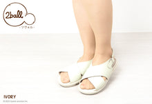 画像をギャラリービューアに読み込む, ツヴォル ビッグクロスストラップサンダル 2ball sms204 TB203 レディース