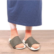 画像をギャラリービューアに読み込む, リゲッタ ドレスリッパ ボア付き Re:getA RBM221 SMS207 レディース