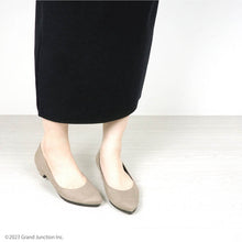 画像をギャラリービューアに読み込む, リゲッタ ポインテッドトゥパンプス/フェイクスエード Re:getA SMS208 HR3500 レディース