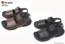 画像をギャラリービューアに読み込む, リゲッタ メンズベルクロサンダル Re:getA SMS225 R230M メンズ