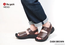 画像をギャラリービューアに読み込む, リゲッタ メンズベルクロサンダル Re:getA SMS225 R230M メンズ