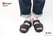 画像をギャラリービューアに読み込む, リゲッタ メンズベルクロサンダル Re:getA SMS225 R230M メンズ