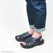 画像をギャラリービューアに読み込む, リゲッタ メンズ 編み込みストラップサンダル Re:getA SMS227 R234M メンズ