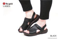 画像をギャラリービューアに読み込む, リゲッタ デザインカバーサンダル Re:getA SMS228 R285 レディース