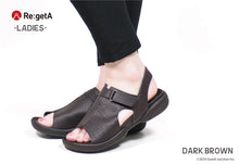 画像をギャラリービューアに読み込む, リゲッタ デザインカバーサンダル Re:getA SMS228 R285 レディース