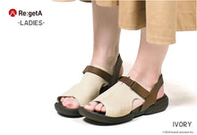 画像をギャラリービューアに読み込む, リゲッタ デザインカバーサンダル Re:getA SMS228 R285 レディース