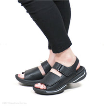 画像をギャラリービューアに読み込む, リゲッタ ベルクロストラップサンダル Re:getA SMS231 RE3090 レディース