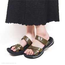 画像をギャラリービューアに読み込む, 【クーポンで1,000円OFF】リゲッタ クロスベルトベルクロサンダル Re:getA SMS248 RCX34 レディース