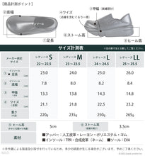 画像をギャラリービューアに読み込む, リゲッタ 厚底2wayローファー Re:getA SMS252 RE168 レディース